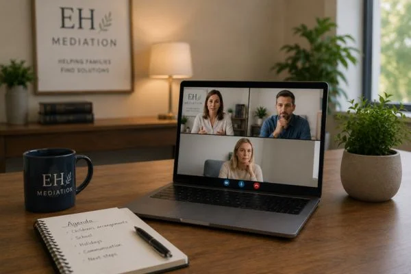 child access mediation Ringwood online meeting.